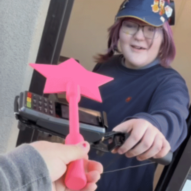 Tap to pay with the Fairy Wand